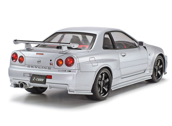 TAMIYA 1/24 Scale CARS NISMO R34 GT-R-Z TUNE car model kit