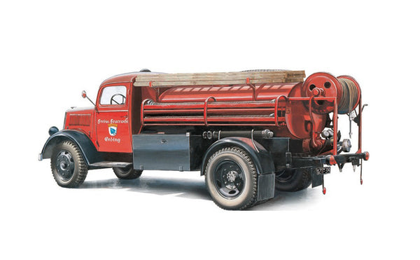 Italeri 1/24 Opel Blitz Tanker Truck model kit