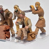 1/35 scale WW2 British LRDG truck crew (4 Figs)