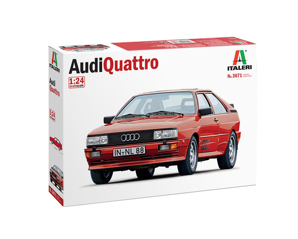 Italeri 1/24 scale Audi Quattro