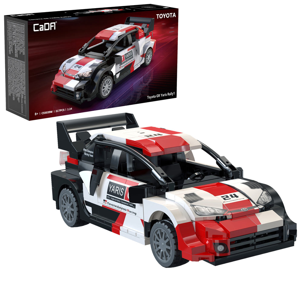 CADA 1:24 MINI CARS 1:24 Toyota GR Yaris Rally 1 Car - 317 pcs