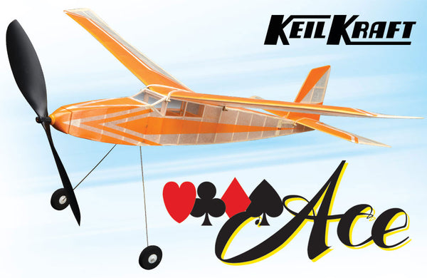 KeilKraft Ace Kit - 30" Free-Flight Rubber Duration