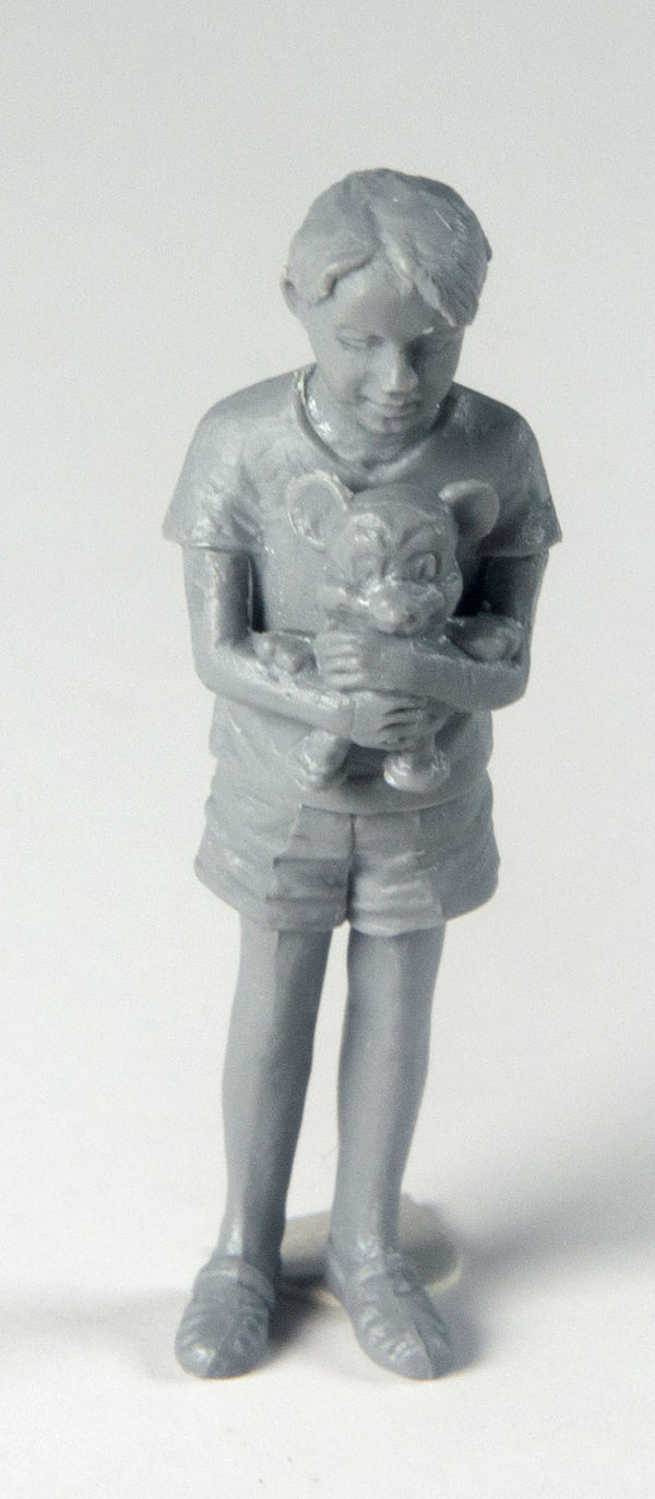 AK Interactive 1/35 Scale plastic figure kit Children SET 1: Boys. 