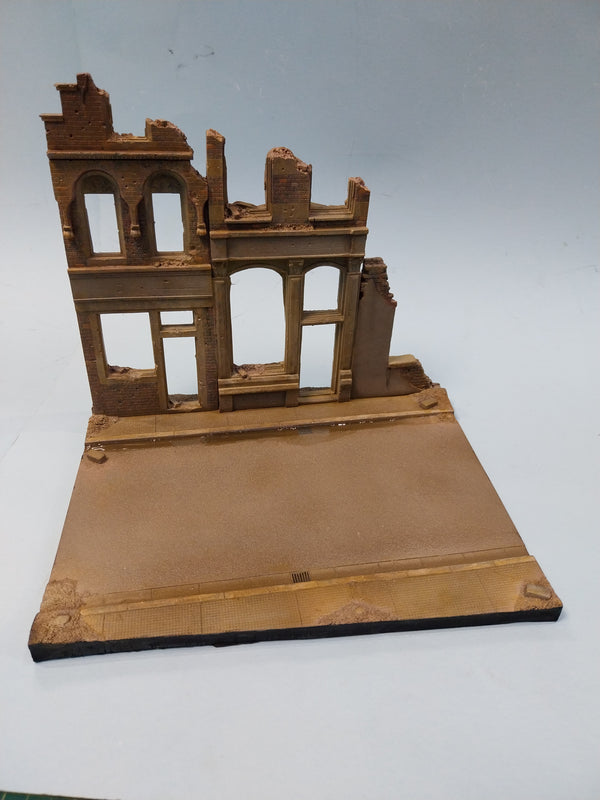 FoG Models 1/35 scale Diorama Base and buildings model kit #8 base 275mm x 215mm