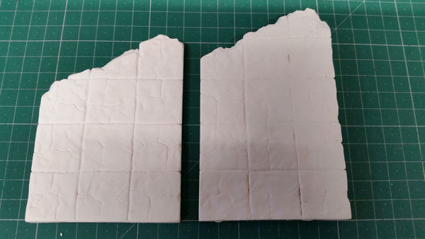 FoG Models 1/35 Scale Ruined temple walls (set of 2 wall sections only) Burma / Vietnam