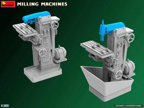 Miniart 1/35 scale MILLING MACHINES