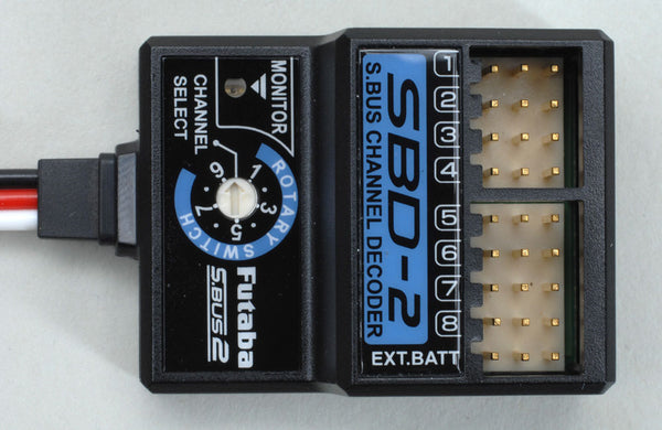 Futaba SBD-2 S-Bus 8 Channel Servo Decoder