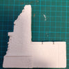 FoG Models 1/35 scale Ruined building walls #14 size 105mm x 105mm