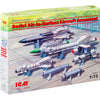 ICM 1/72 Soviet Air-to-Surface Aircraft Armament (X-29T, X-31P, X-59M missiles, B-13L, B-8M1 rocket containers, KAB-500Kr bombs)