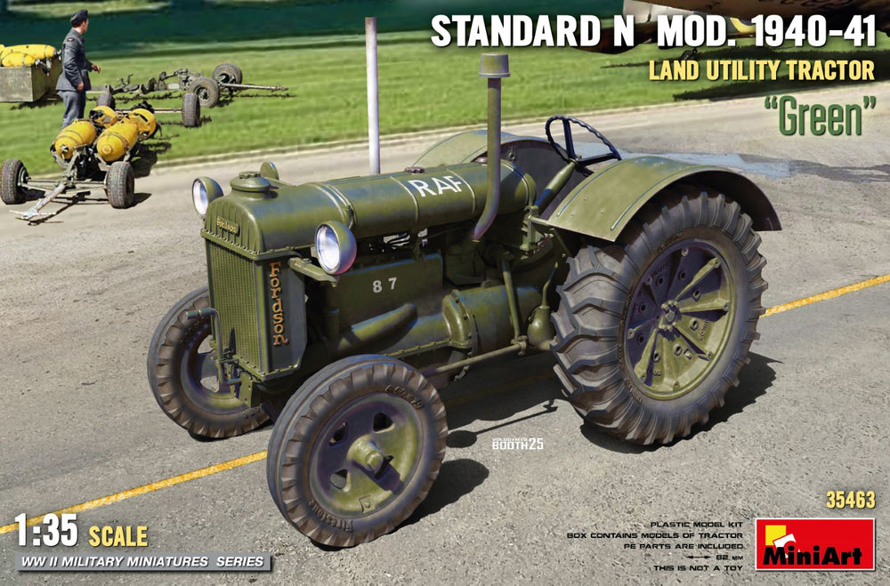 Miniart 1/35 scale WW2 British RAF LAND UTILITY TRACTOR STANDARD N "Green" Mod. 1940-41