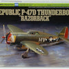 TAMIYA 1/72 AIRCRAFT WW2 US REPUBLIC P-47 THUNDERBOLT RAZORBACK