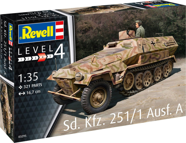 Revell 1/35 WW2 German Sd.Kfz. 251/1 Ausf.A Tank