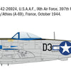 ITALERI 1/48 AIRCRAFT WW2 US P-47D Thunderbolt (E.T.O.)