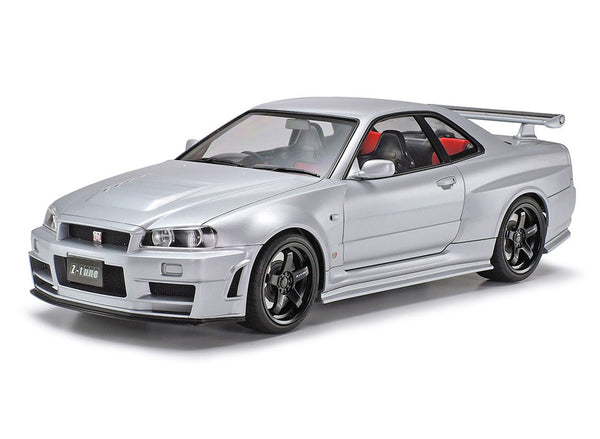 TAMIYA 1/24 Scale CARS NISMO R34 GT-R-Z TUNE car model kit