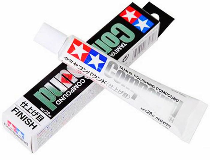 Tamiya Polishing Compound Finish (fine) 22ml tube