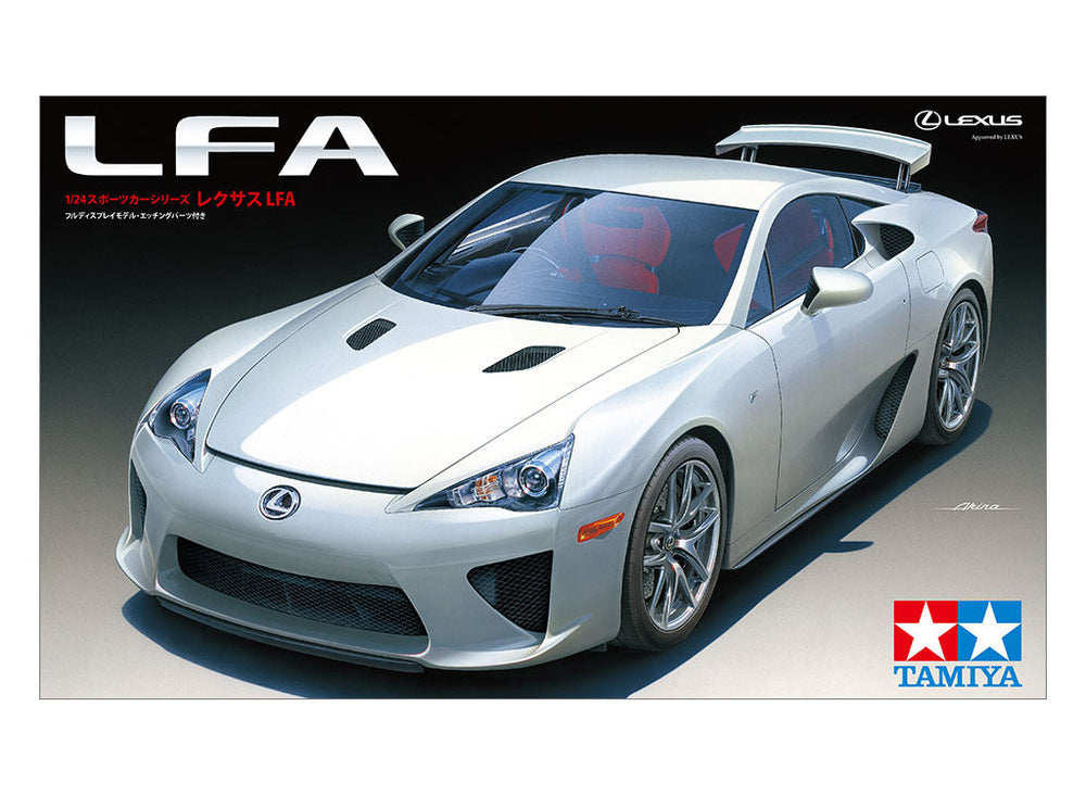 TAMIYA 1/24 Scale CARS Lexus LFA Super Car (Ltd Edition) car model kit