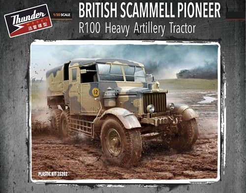 Thunder Models 1/35 WW2 Scammell Pioneer R100 Heavy Artillery Tractor