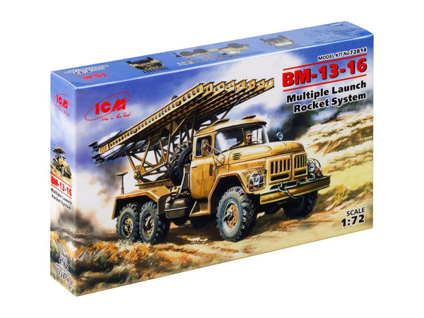 ICM 1/72 Russian BM-13-16,  Multiple Launch Rocket System on ZiL-131 base