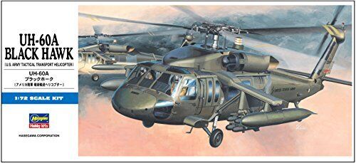 Hasegawa 1/72 Scale Kit US Army UH-60A Blackhawk Plastic Model