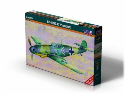 MisterCraft 1:72 WW2 German Me BF-109G-2 Tratloft