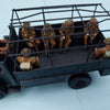 Homefront WW2 British Commonwealth Infantry Seated 1/35 scale 6 figures + Driver