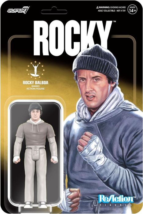 Super7 Rocky W2 - Rocky I Rocky Workout ReAction Figure