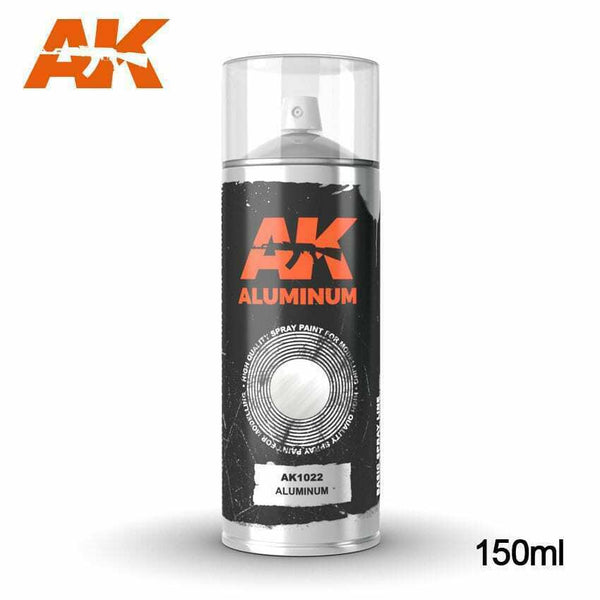 AK interactive spray paint rattle can 400ml and 150ml