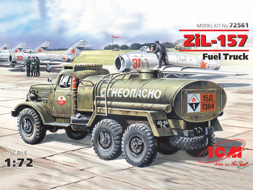 ICM 1/72 Russian ZiL-157, Fuel Truck
