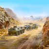 ICM 1/72 Afghan Motorcade (1979-1989) URAL-375D, URAL-375A, ATZ-5-375, BTR-60PB (Set of 3)