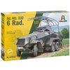 ITALERI 1/72 Scale WW2 German Sd.Kfz. 232. 6 Rad model kit