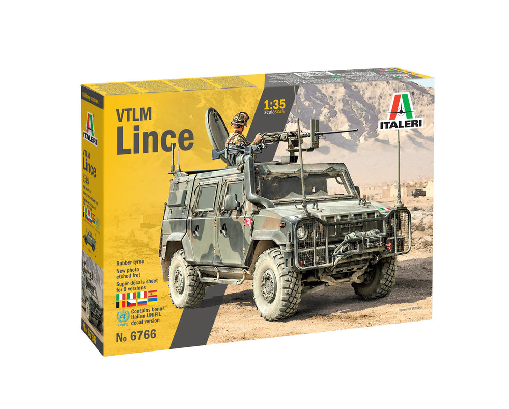 Italeri 1/35 MILITARY Iveco VTLM Lince Infantry Mobility Vehicle
