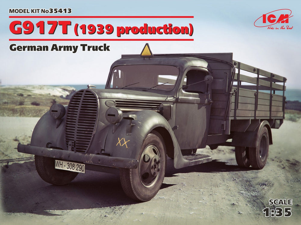 ICM 1/35 WW2 G917T (1939 production), German Army Truck