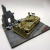 FoG Models 1/35 scale Diorama Base No.17 - Ruined Corner #2 - 280mm x 215mm