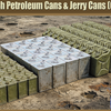 Gecko 1/35 Scale WW2 British Petroleum Cans & Jerry Cans (Combo Set)