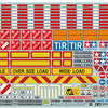 Tamiya 1/14 Lorry Truck Tractor Trailer Industrial Sticker set