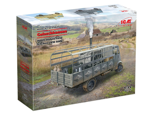 ICM 1/35 AHN 'Gulaschkanone' WW2 German mobile field kitchen