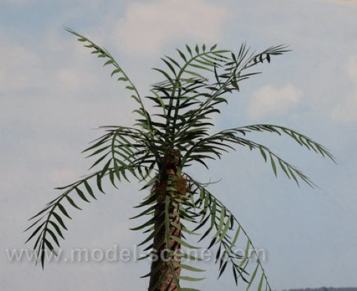 Model Scene - REALISTIC LEAVES 1:35 / 1:32 Palm leaves green - type I