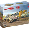 ICM 1/35 WW2 German Panzerwaffe Steel Cats (Pz.Kpfw.V Panther Ausf.D & Pz.Kpfw.VI Ausf.B King Tiger Tanks)