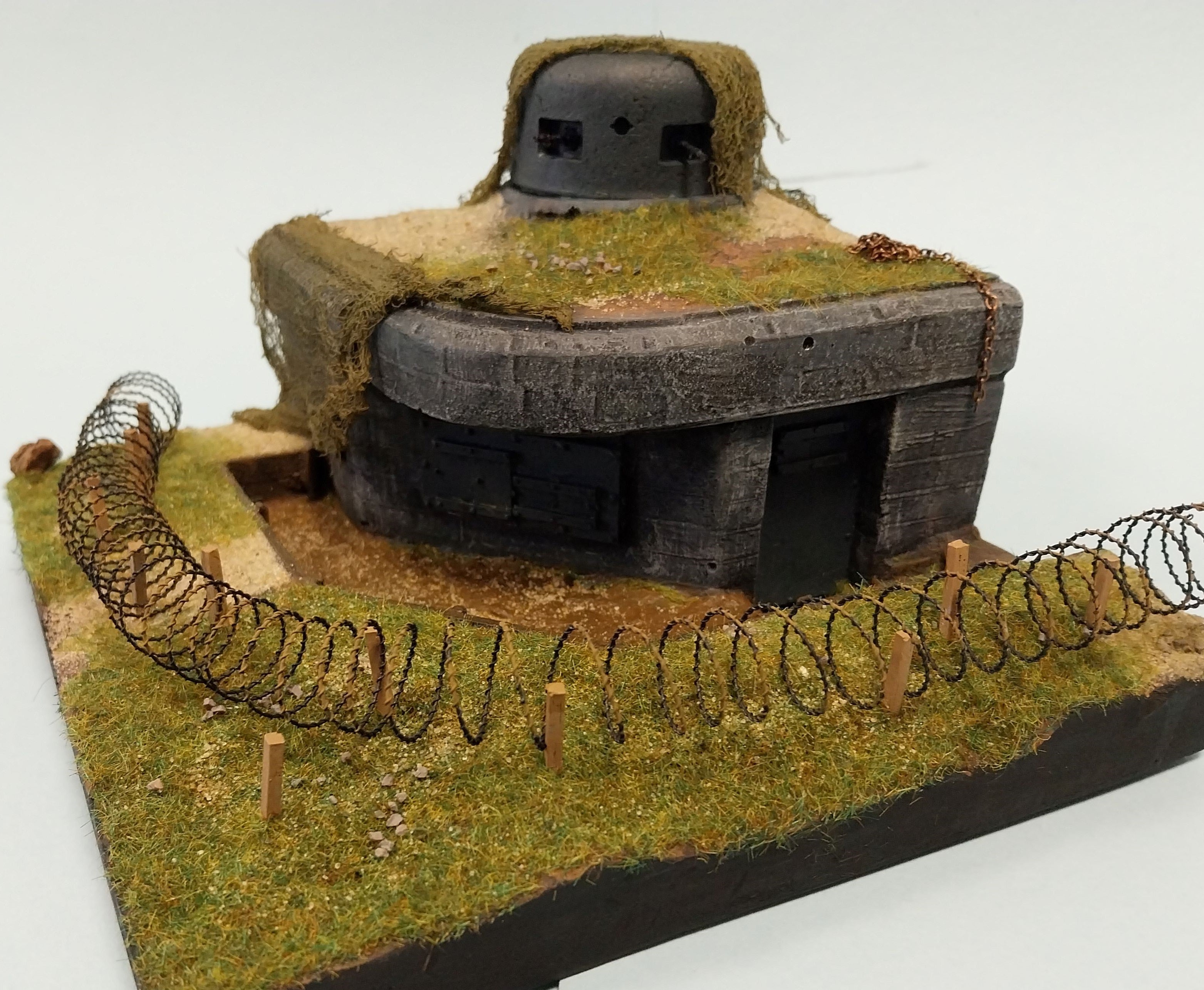 Bunker Model FoG Models 1/35 Scale WW2 German Heavy Machine gun bunker MG | Fields ...