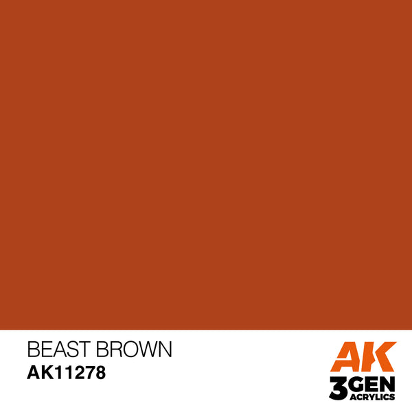 AK Interactive Beast Brown COLOR PUNCH 17 ml