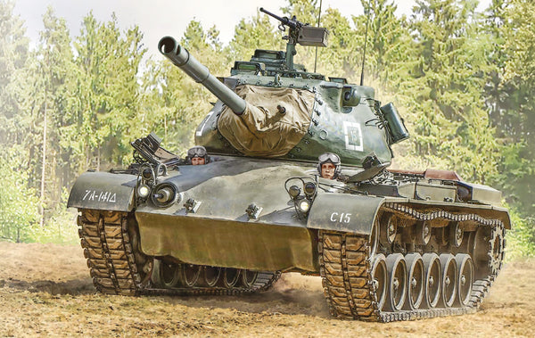 Italeri 1/35 Scale American US M47 Patton tank model kit
