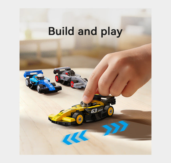 CADA 1:48 MINI CARS Mini Orange Circuit Racing Car - 70 pcs