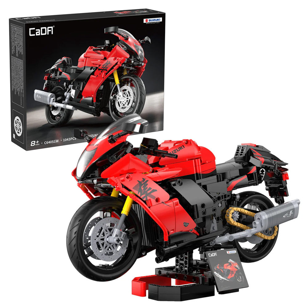 CADA BIKES 1:6 Suzuki Hayabusa Motorbike - 1043 pcs