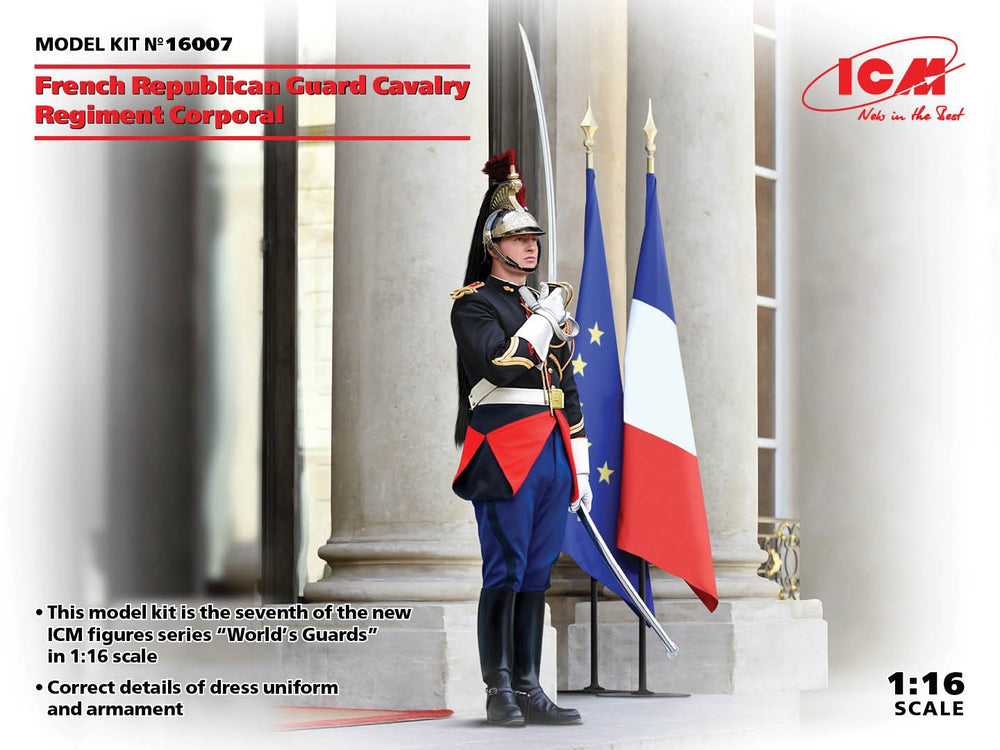 ICM 1/16 scale French Republican Guard Cavalry Regiment Corporal