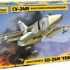 Zvezda 1/72 Sukhoi Su-24M Soviet Bomber aircraft model kit