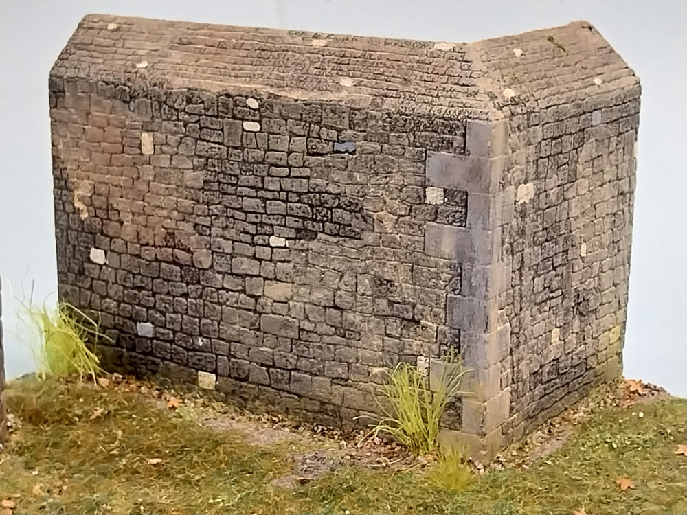 FoG Models 1/35 Normandie Wall diorama model kit 130mm x 65mm