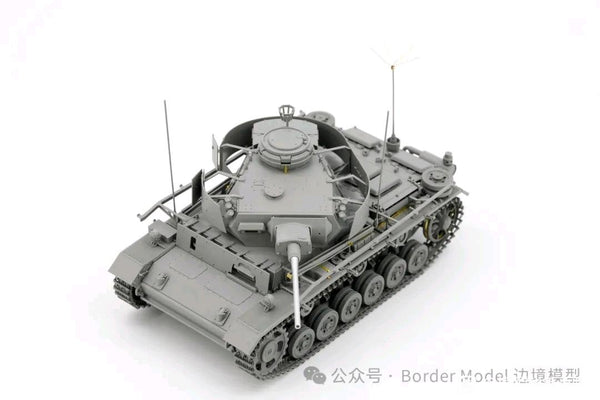 Border Models 1/35 WW2 German Pz.Bef.Wg.III Ausf.K w/Schürzen