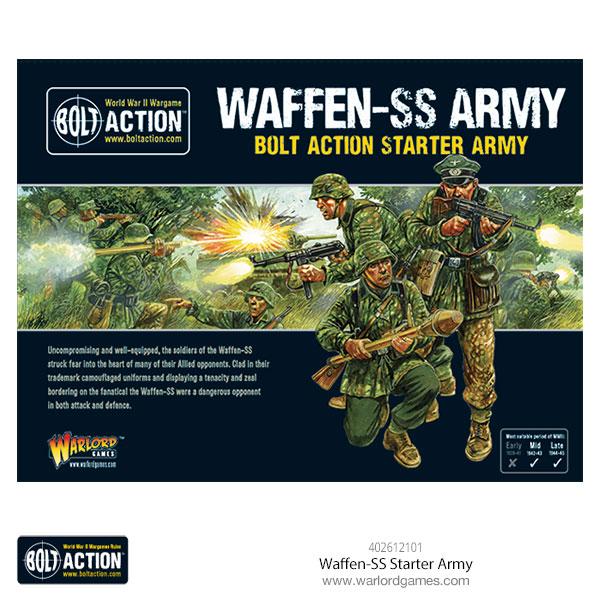 Warlord Games 28mm - Bolt Action WW2 German Waffen SS Starter Army
