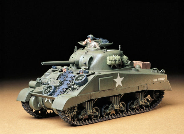 Tamiya 1/35 scale WW2 U.S. M4 Sherman (Early Production) tank