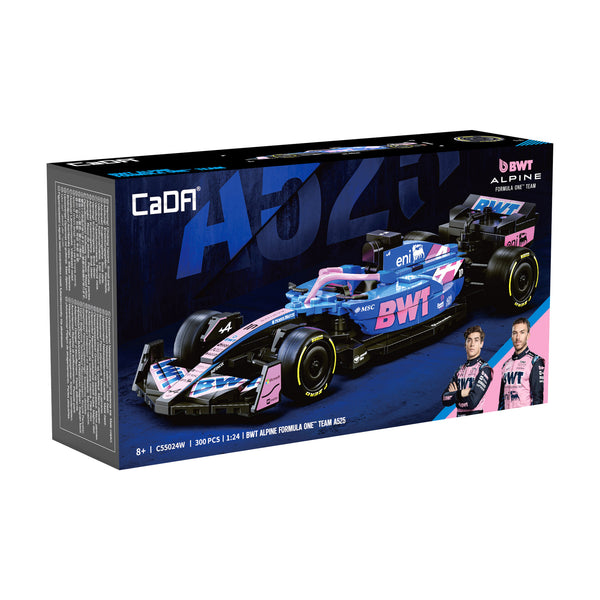 CADA 1:24 MINI CARS 1:24 BWT Alpine F1 Team A525 Racing Car - 300 pcs